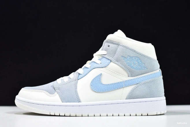 1 airjordan blue mid mixed textures da4666-100 0503